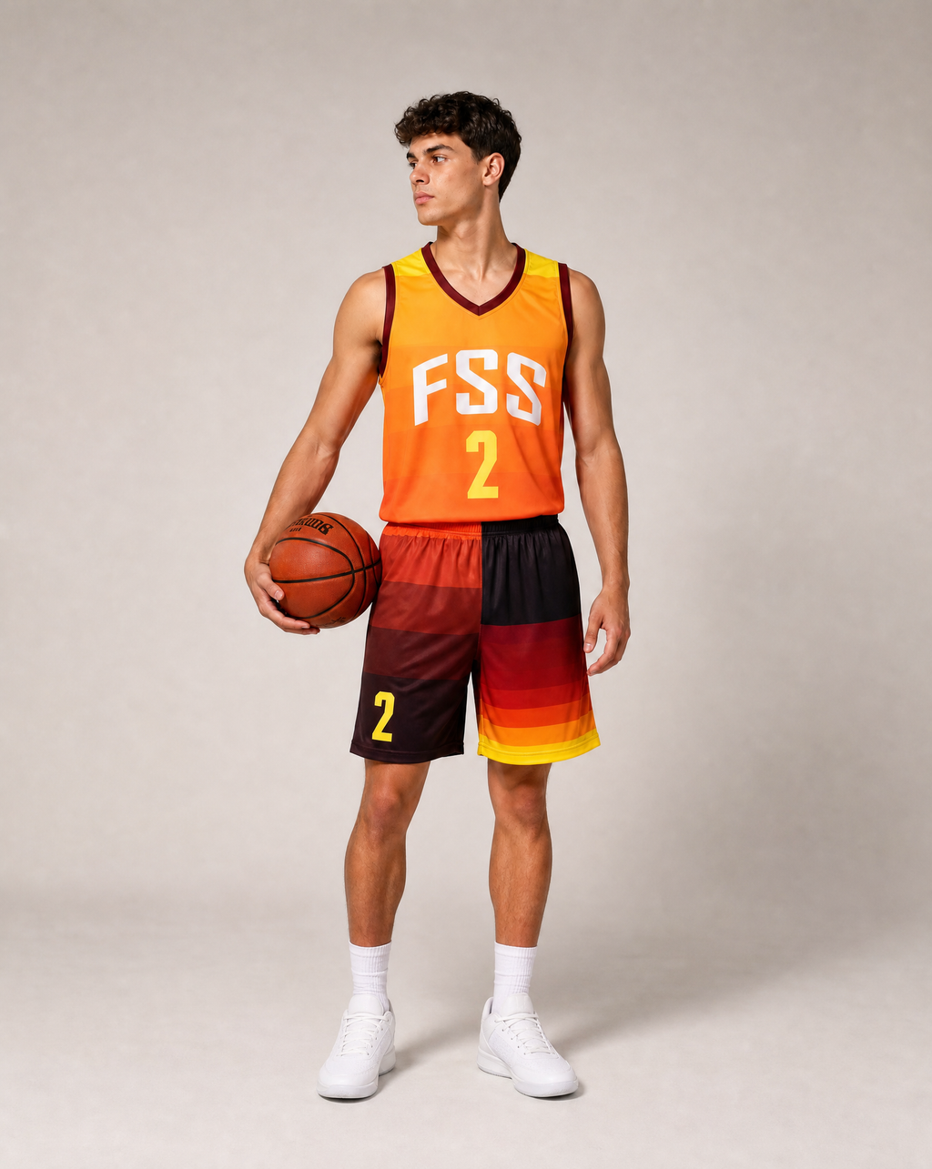 CUSTOM BASKETBALL JERSEY (DEPOSIT & ART)