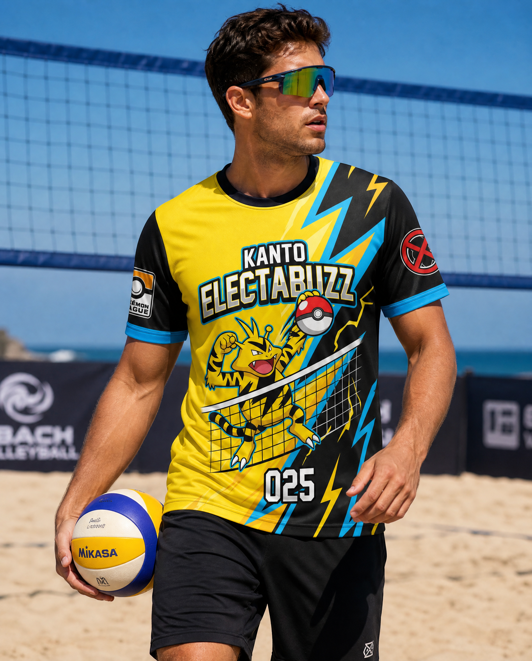 CUSTOM VOLLEYBALL JERSEY (DEPOSIT & ART)